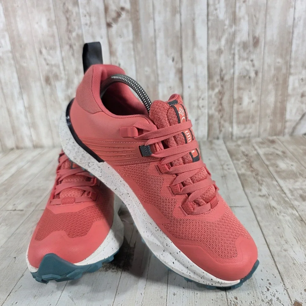 Columbia‎ Facet 75 OutDry Womens 10 Waterproof Hiking Shoes Coral BL9284-692